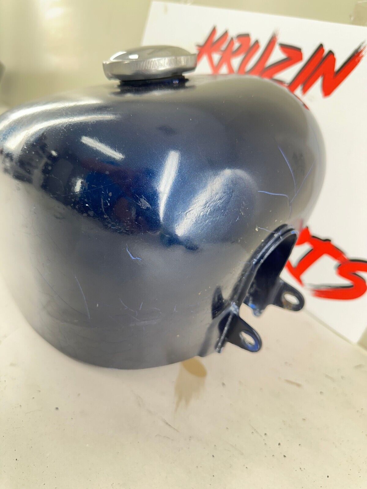 2003 Harley Davidson Sportster OEM HD Gas Fuel Tank W/ Petcock