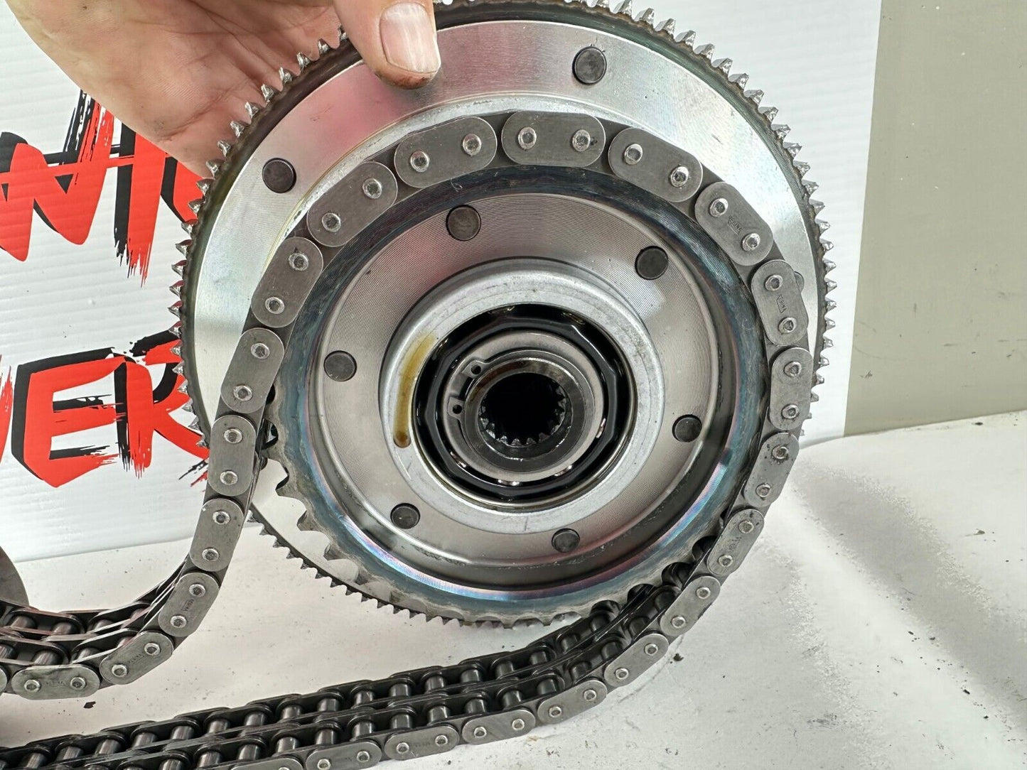 1999 HARLEY ELECTRA GLIDE Primary Clutch Chain Gears Basket