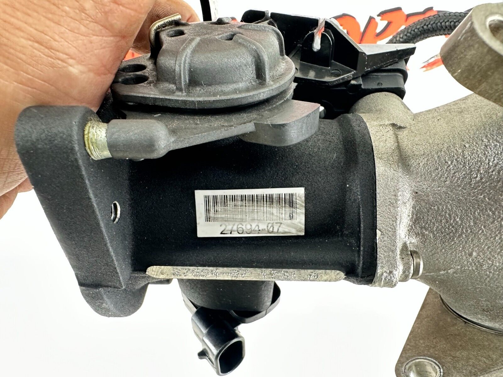 2012 HARLEY SPORTSTER CUSTOM THROTTLE BODY INTAKE MANIFOLD INJECTORS 4K MILES