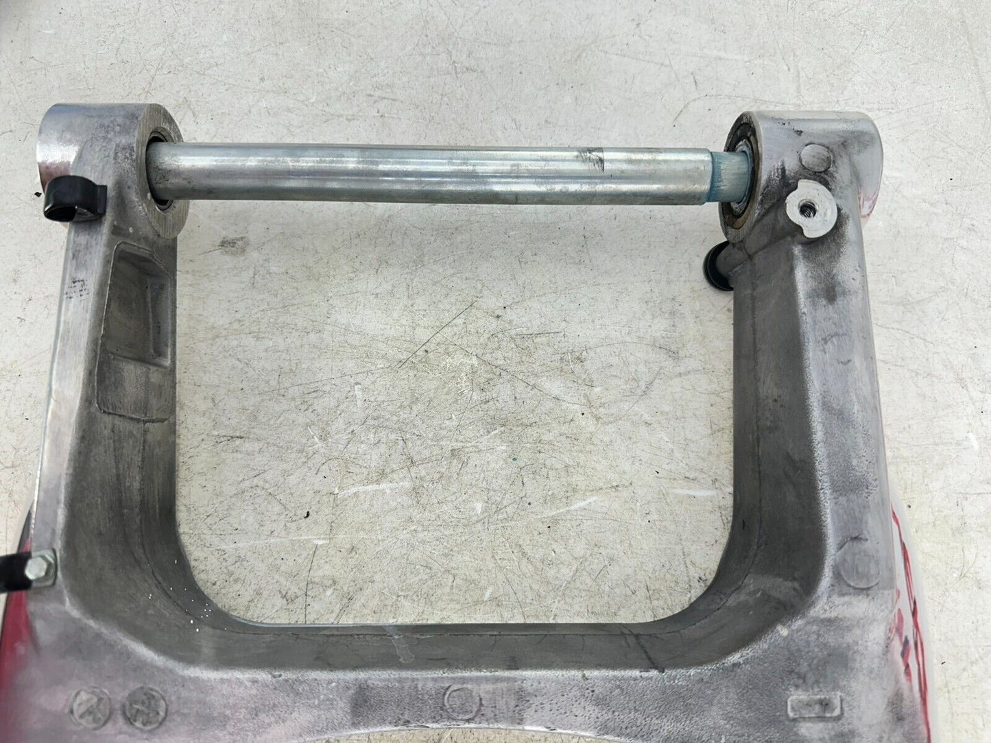 2003 Harley Davidson V Rod VRSCA Swingarm Polished W/ Axle + Mounting Bolt