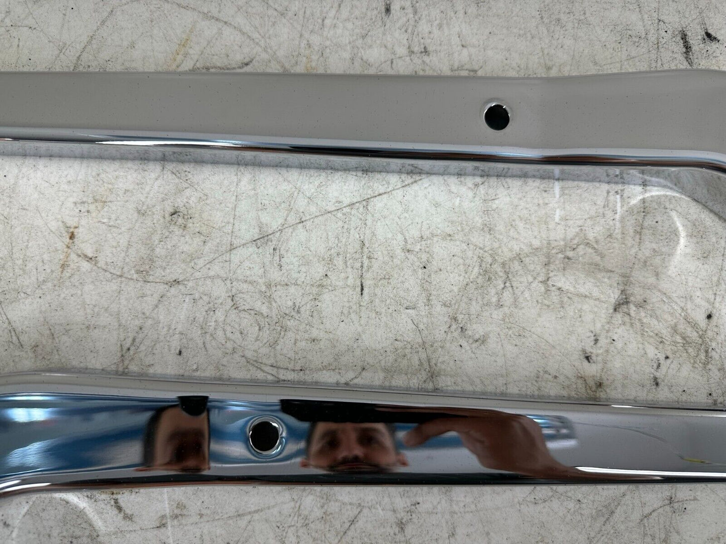 1999 HARLEY DAVIDSON DYNA CHROME RIGHT LEFT REAR FRAME STRUT ARM COVERS