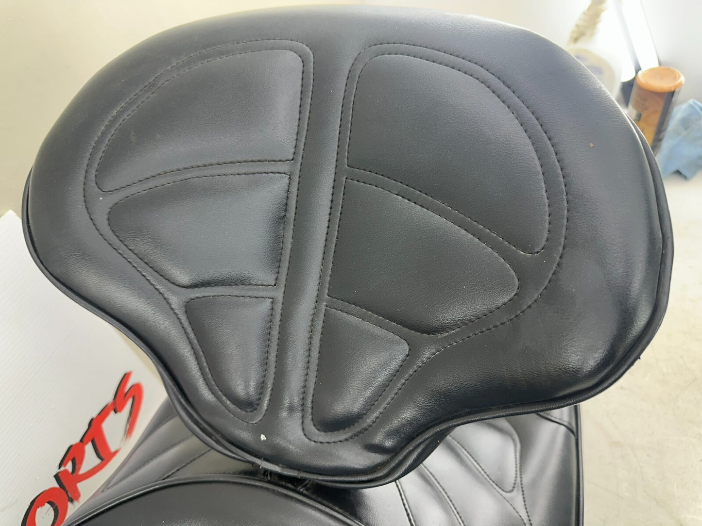 1993 HONDA GOLDWING GL1500 Corbin Seat w/ Driver + Passenger Backrest Pad