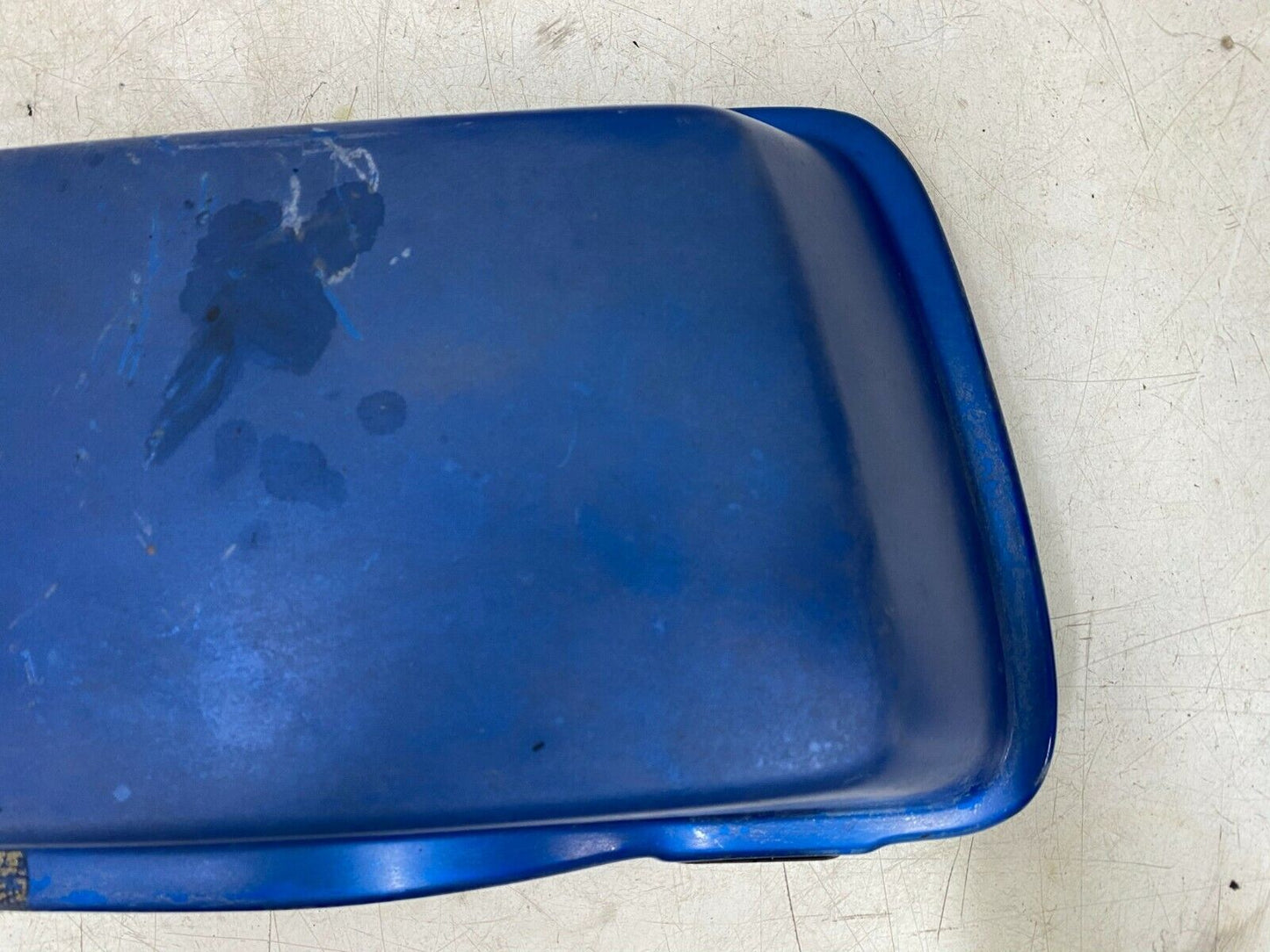 2002 HARLEY DAVIDSON FLH Road Glide CVO Left Saddle Bag Lid OEM HD Blue