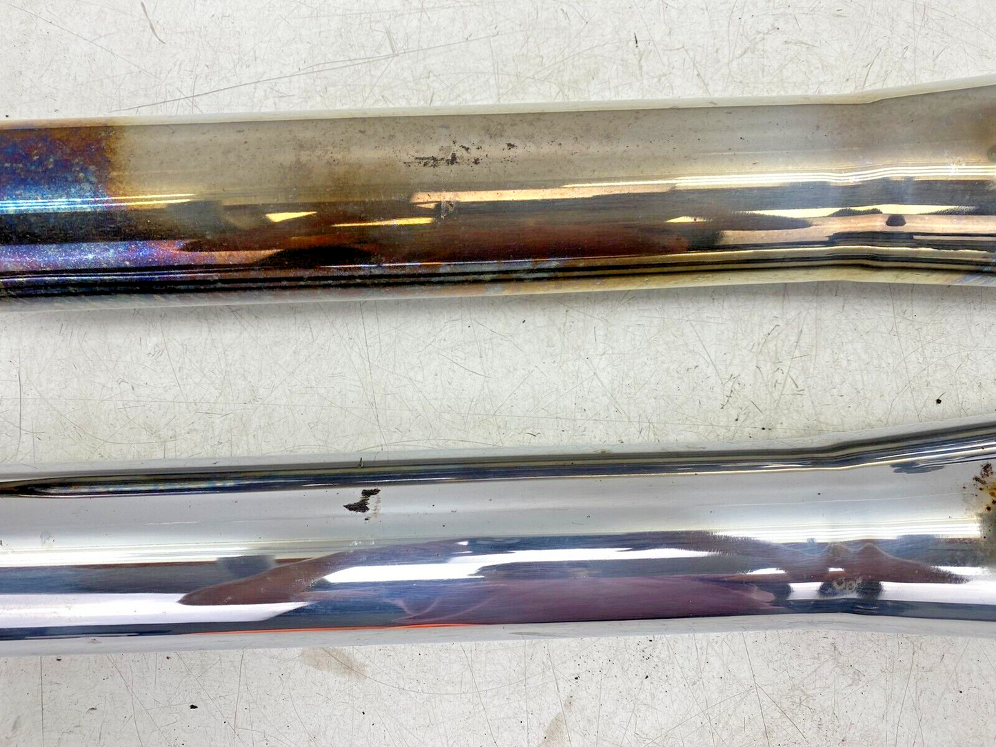 2000 HARLEY DAVIDSON FLH ROADKING Exhaust System Slip On Muffler Silencer Chrome