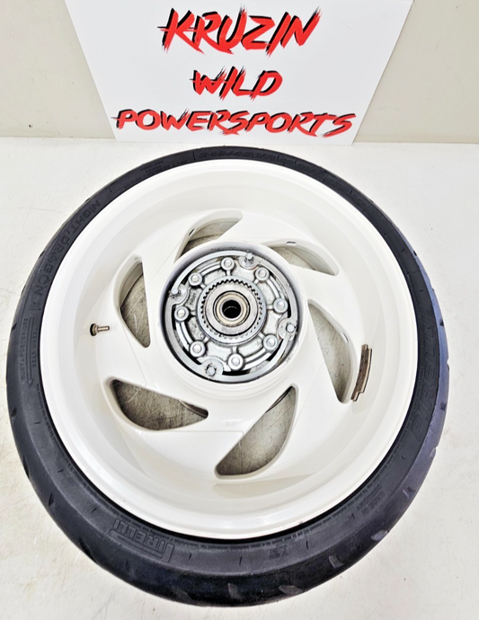 06-17 SUZUKI BOULEVARD M109R VZR1800 Rear Wheel Rim Tire