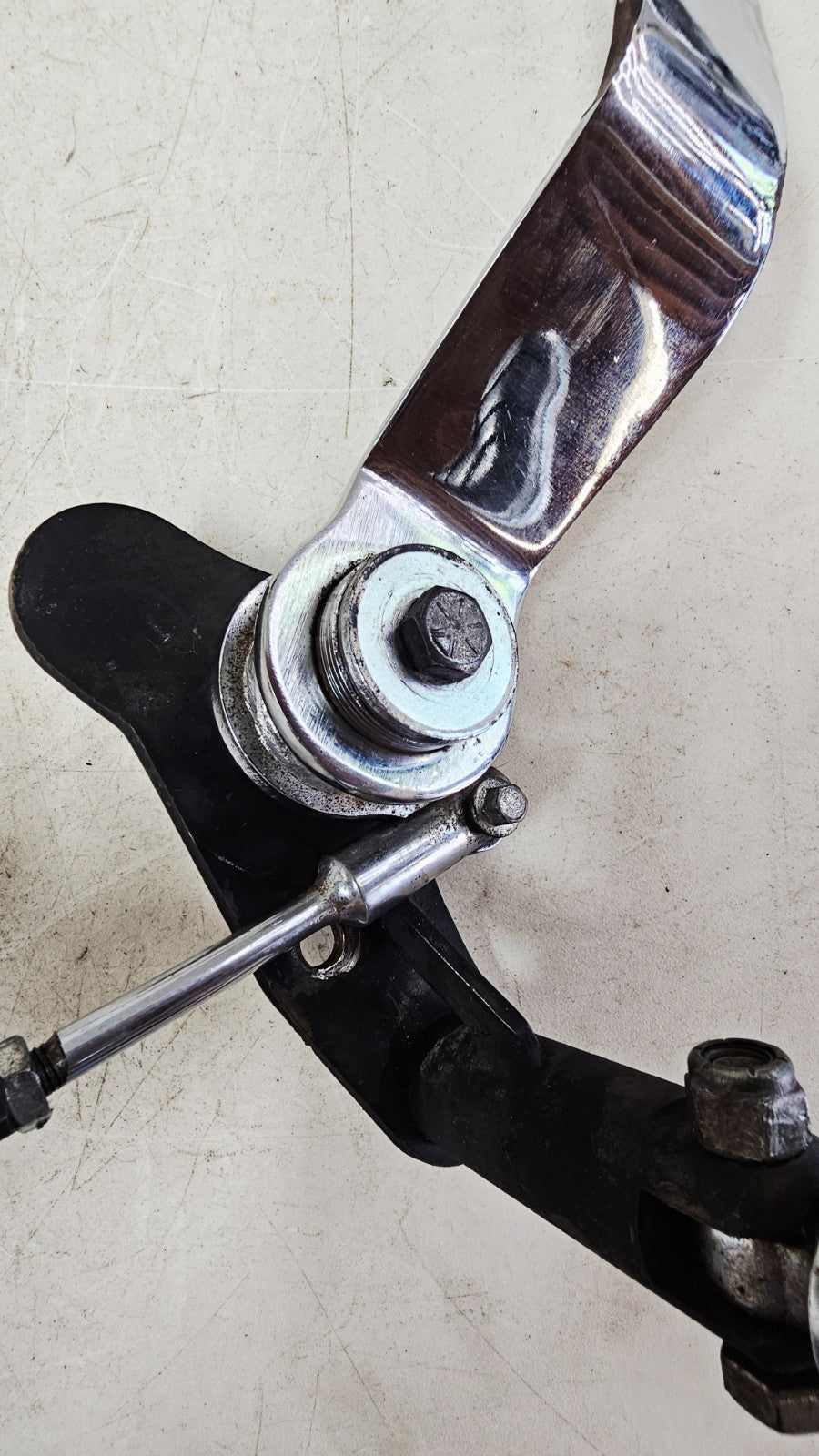 1993 HARLEY SOFTAIL Forward Controls Shift Lever Brake Pedal + Pegs Complete