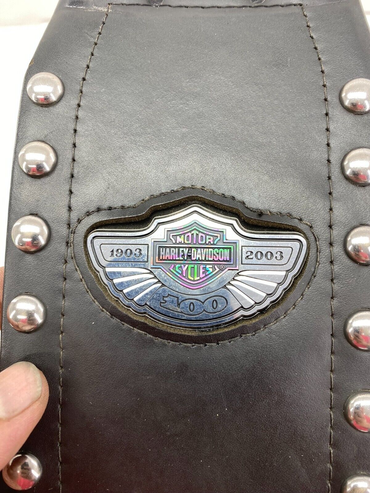 2003 HARLEY DAVIDSON SOFTAIL 100 ANNIVERSARY Lower Dash Gas Tank Panel Rare Nice