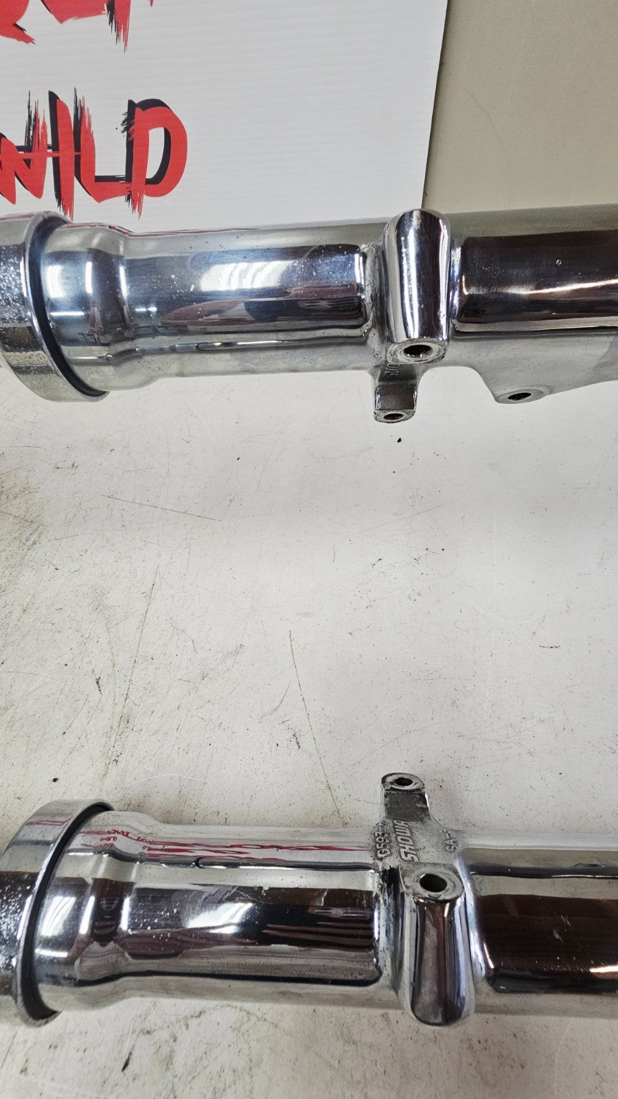 1993 HARLEY SOFTAIL Forks Triple Tree Suspension Chrome