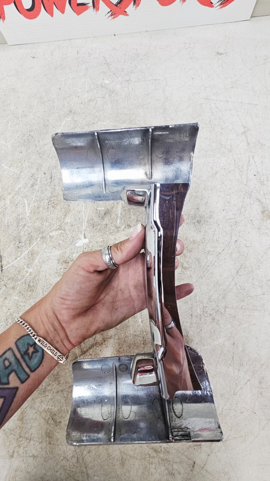 1995 HONDA GOLDWING GL1500 Chrome Front Fork Cover Guard