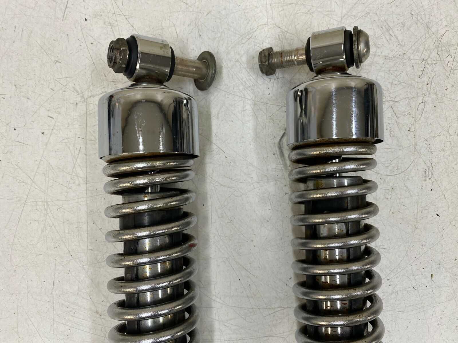 2006 HARLEY SPORTSTER Shocks Rear Suspension Chrome 12" LONG 1200 883