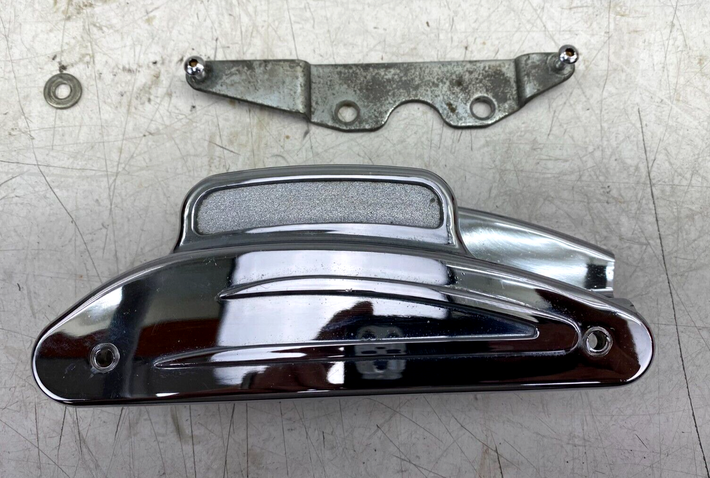 2001 Harley Davidson Sportster Chrome Rear Brake Master Cylinder Cover