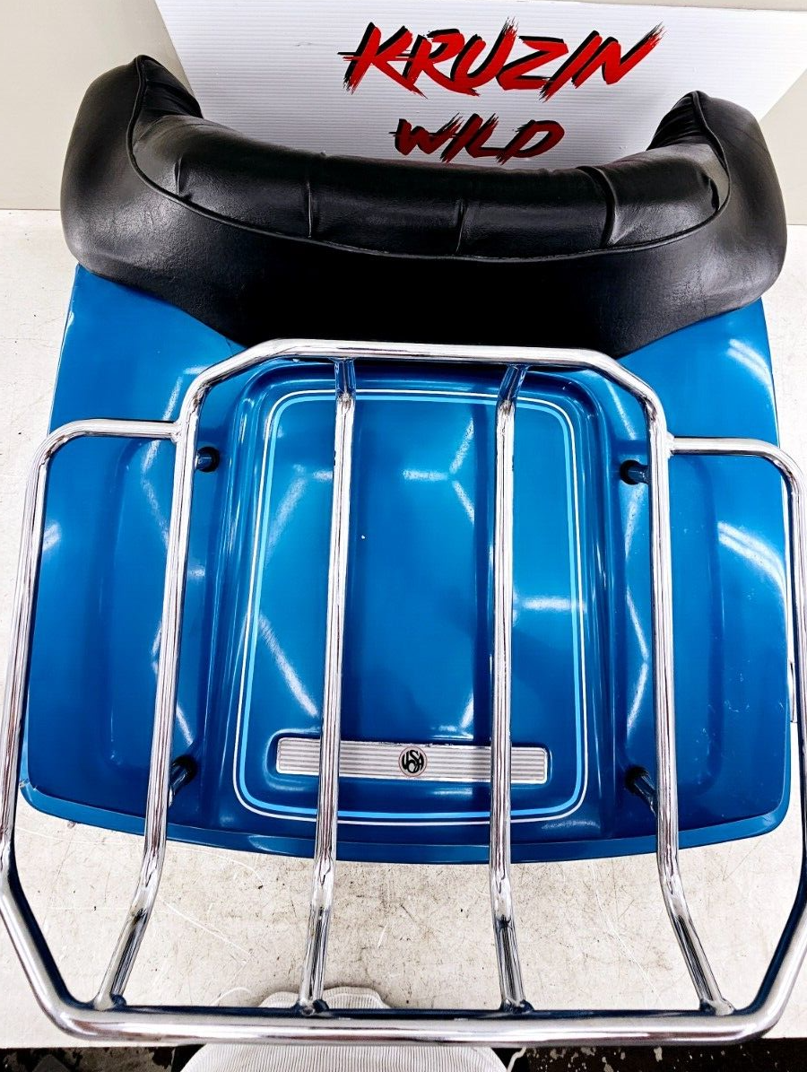 1994 HARLEY FLH ELECTRA GLIDE Trunk Tour Pack Top Box Speaker Lids Bacrest Rack
