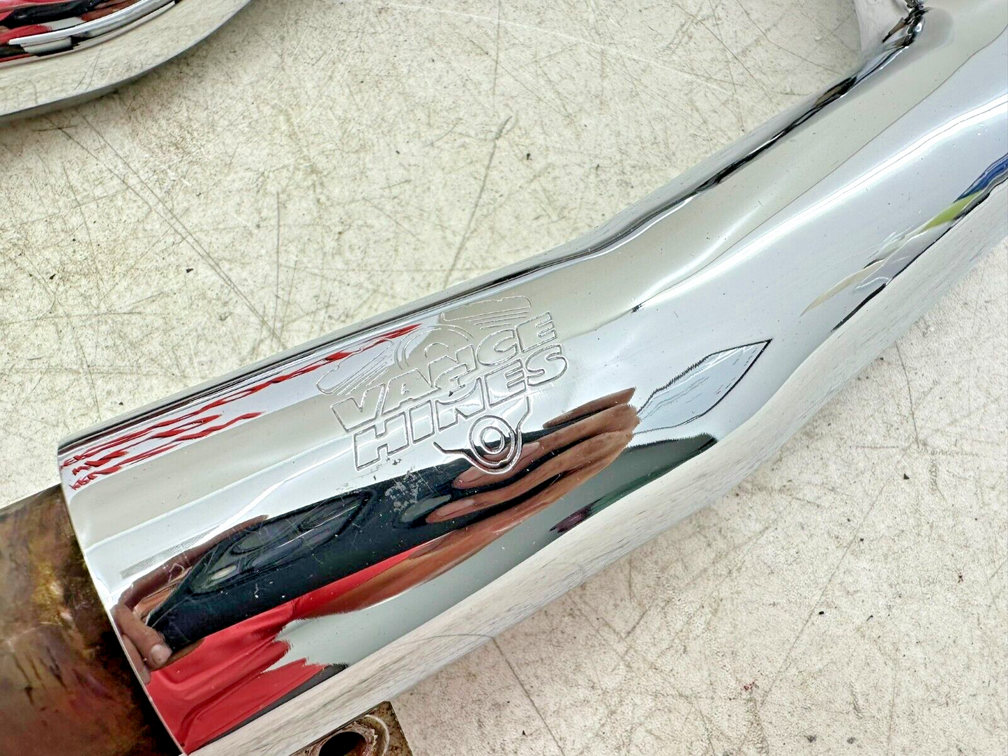 2006 HARLEY SOFTAIL DELUXE Vance + Hines Exhaust System Header Slip On Muffler
