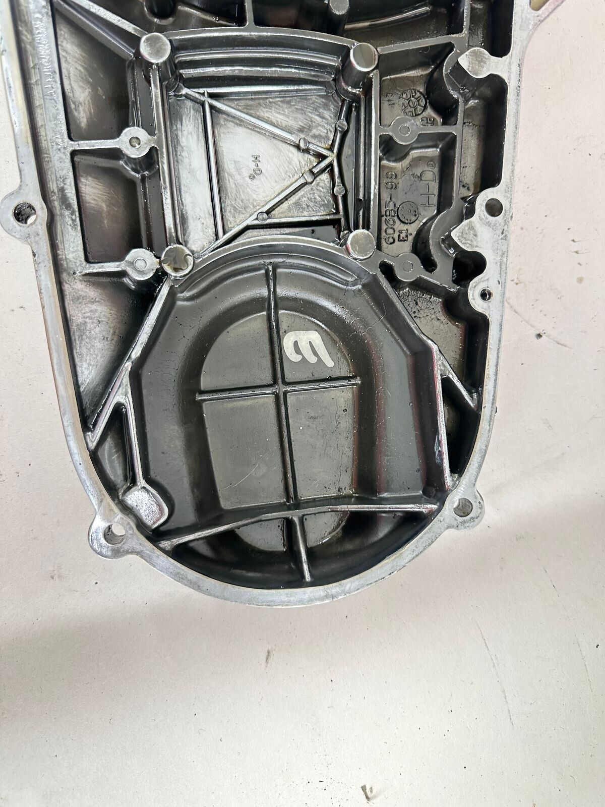 1999 HARLEY ELECTRA GLIDE Chrome Outer Primary Clutch Cover 60685-99