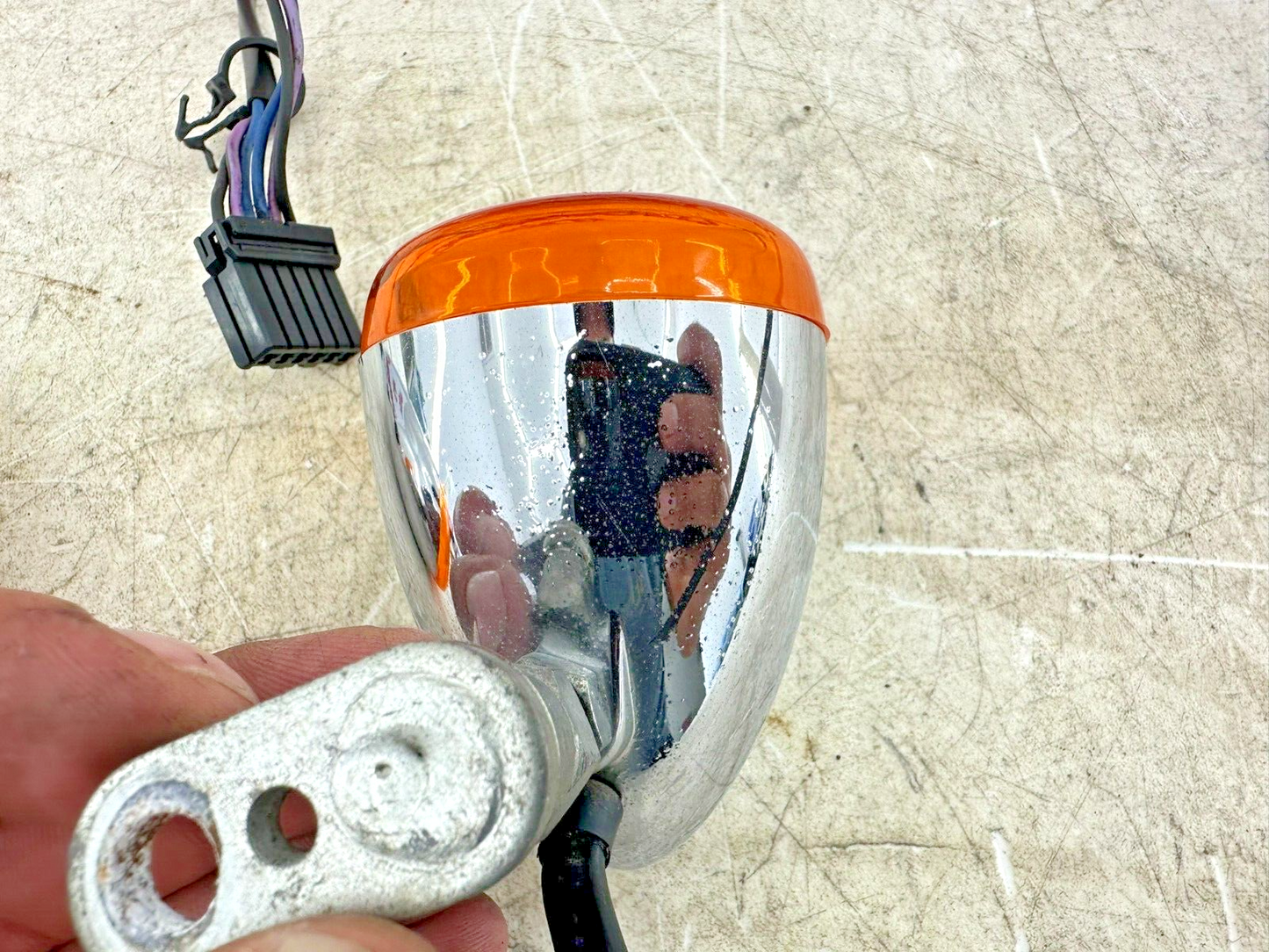 2002 HARLEY SOFTAIL Front Turn Signals Handlebar Mounted