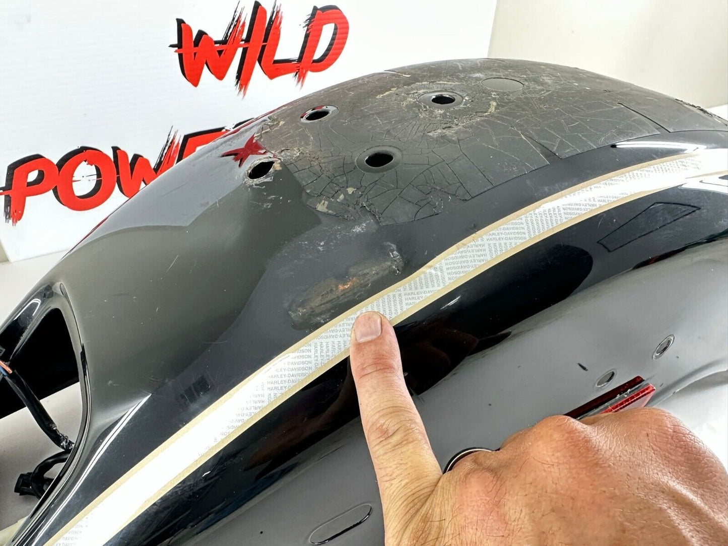 2003 HARLEY SOFTAIL DEUCE Rear Fender 100 Anniversary