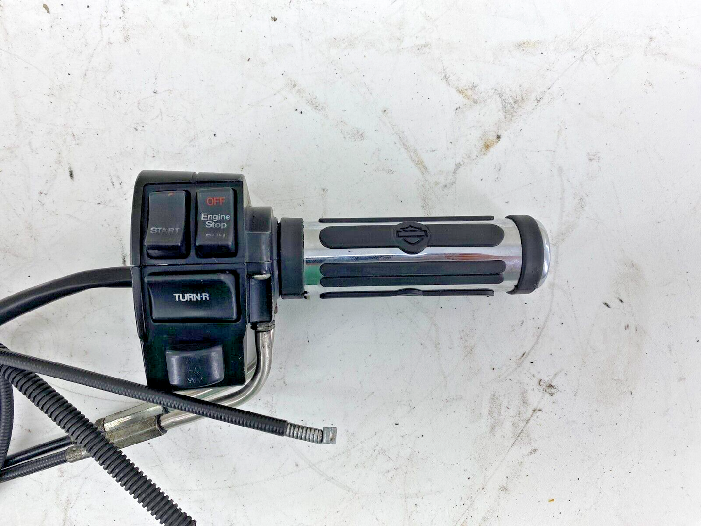 1995 HARLEY ELECTRA GLIDE Right Hand Controls Switch Housing W/ Chrome Grips