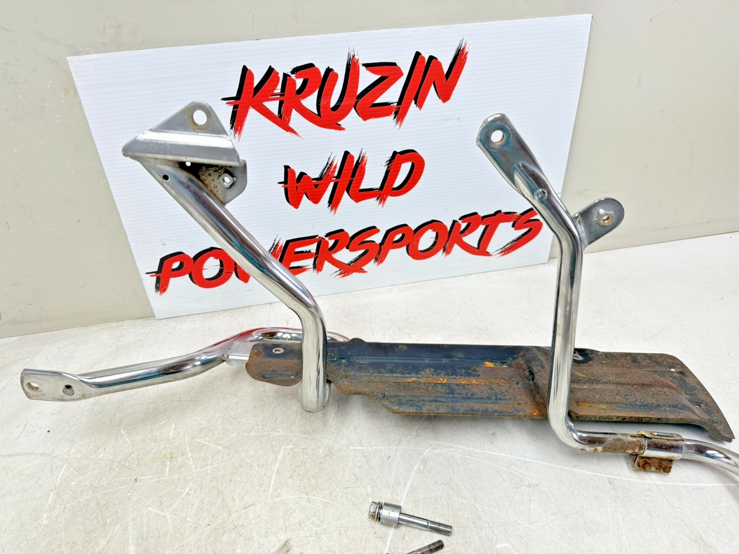 2001 HONDA VALKYRIE INTERSTATE Saddlebag Left Right Mount Bracket + Hardware