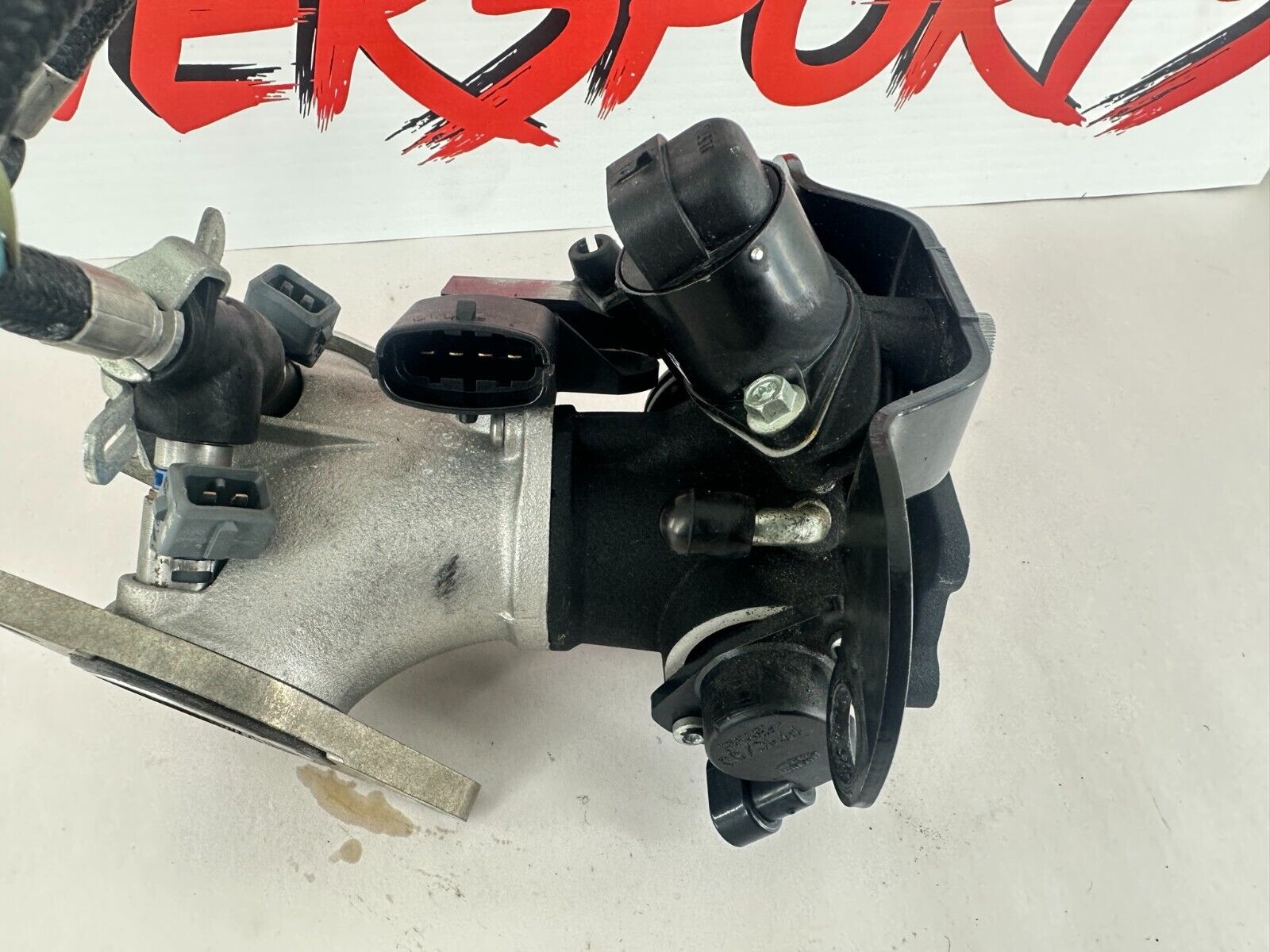 2012 HARLEY SPORTSTER CUSTOM THROTTLE BODY INTAKE MANIFOLD INJECTORS 4K MILES