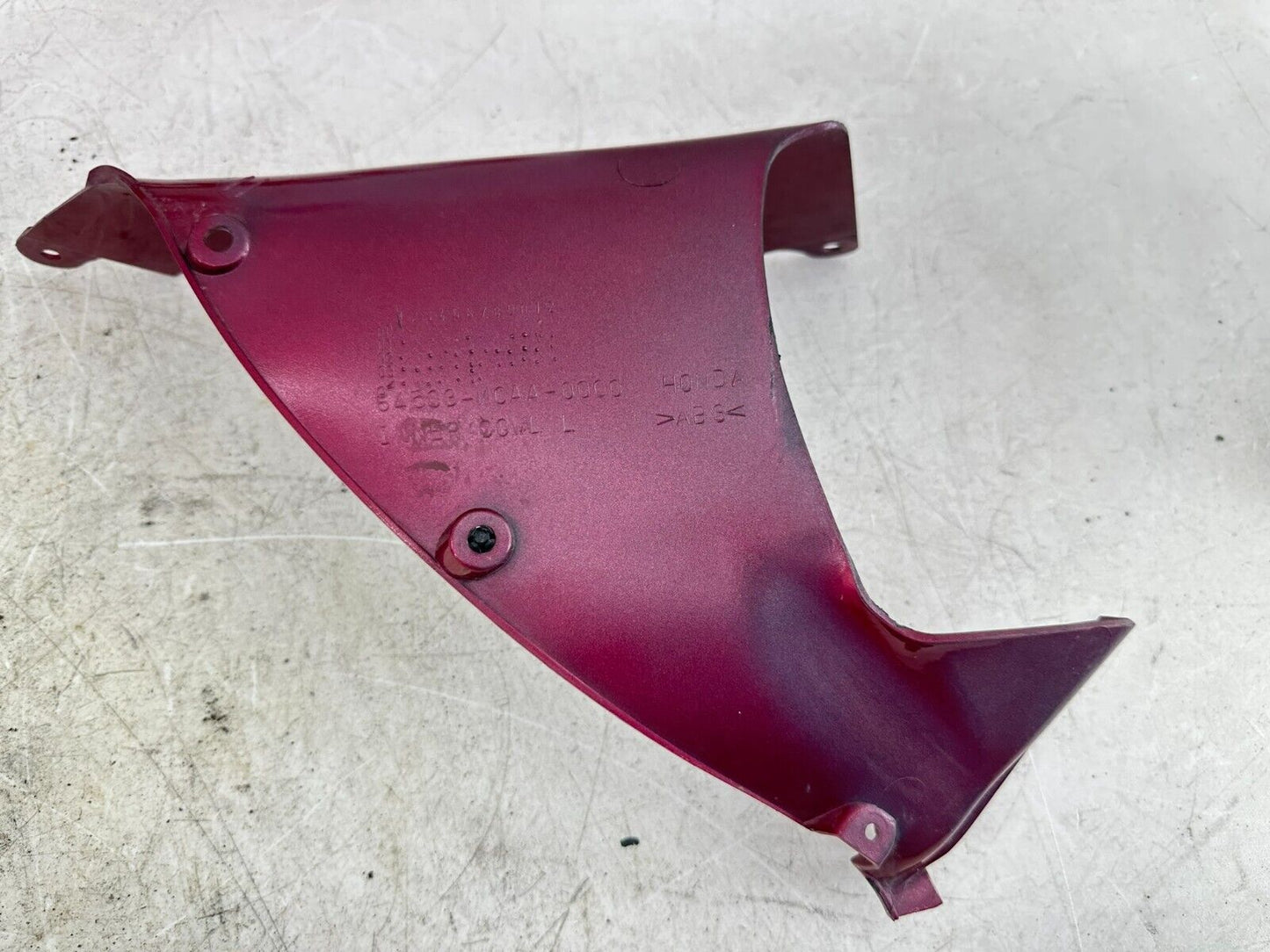 2004 Honda Goldwing GL1800 Red Right Left Inner Cowling Fairing Filler Panel