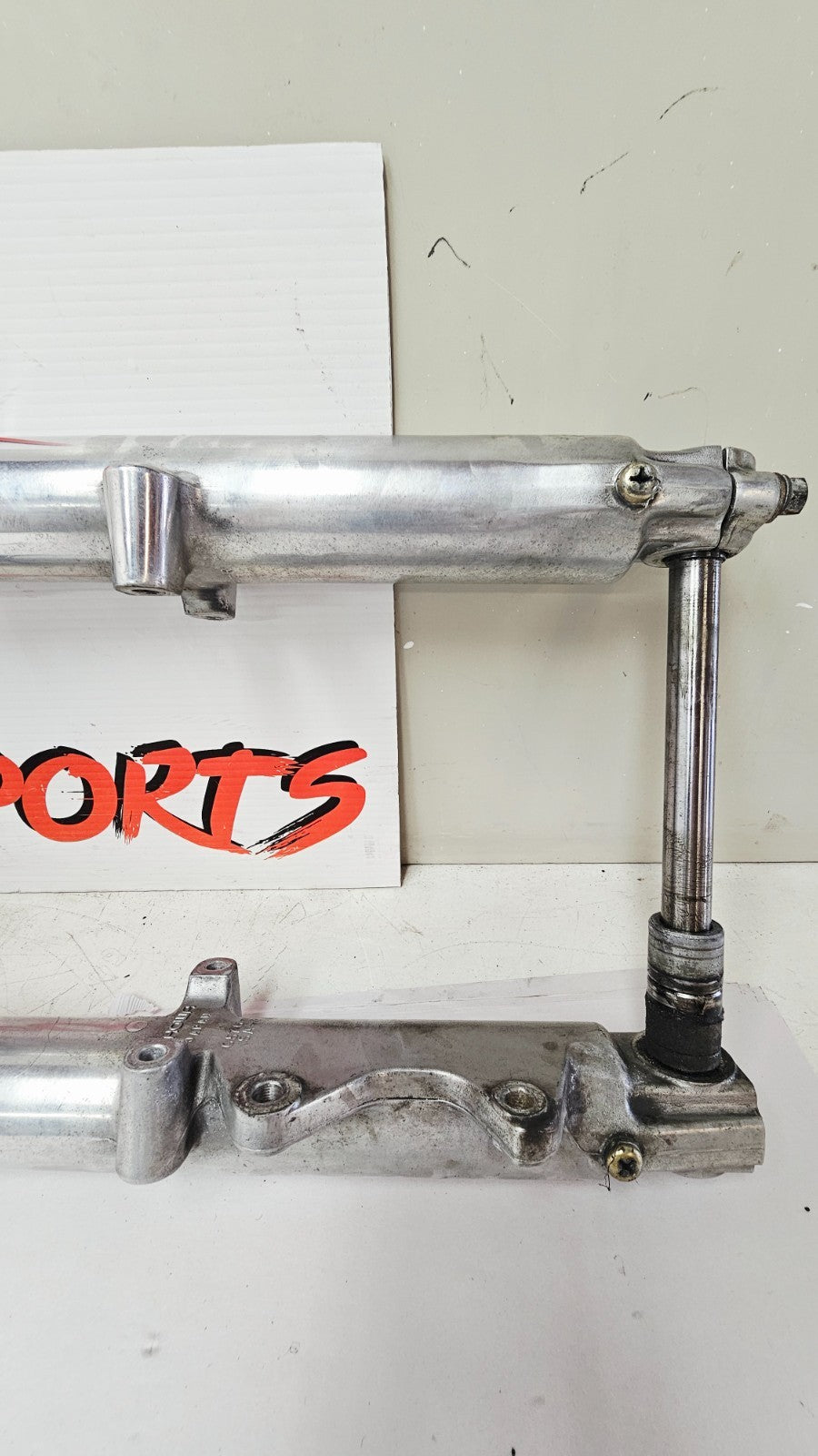 1995 HARLEY SOFTAIL FATBOY 41mm Front Fork Suspension Front End Triple Tree OEM