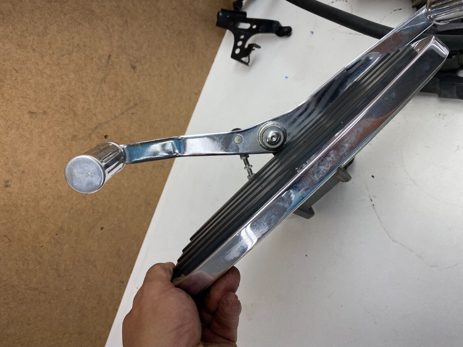 2005 YAMAHA ROYAL STAR 1300 Tour Deluxe Driver Floorboard Heal Toe Shifter Brake