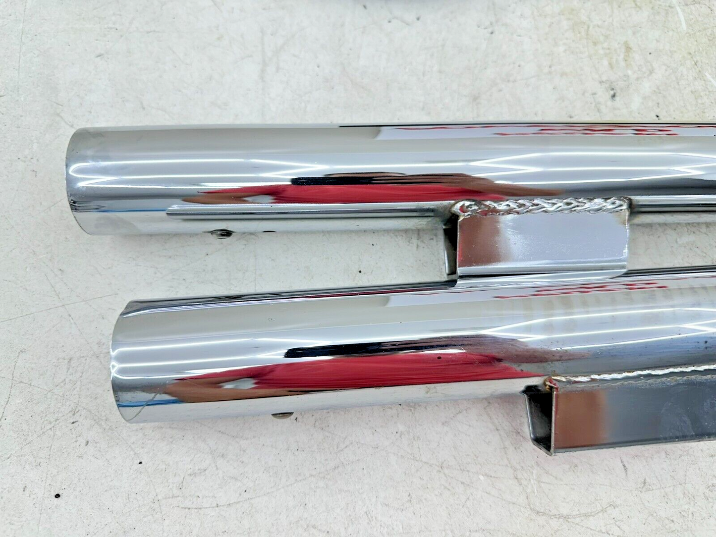 2006 HARLEY SOFTAIL DELUXE Vance + Hines Exhaust System Header Slip On Muffler