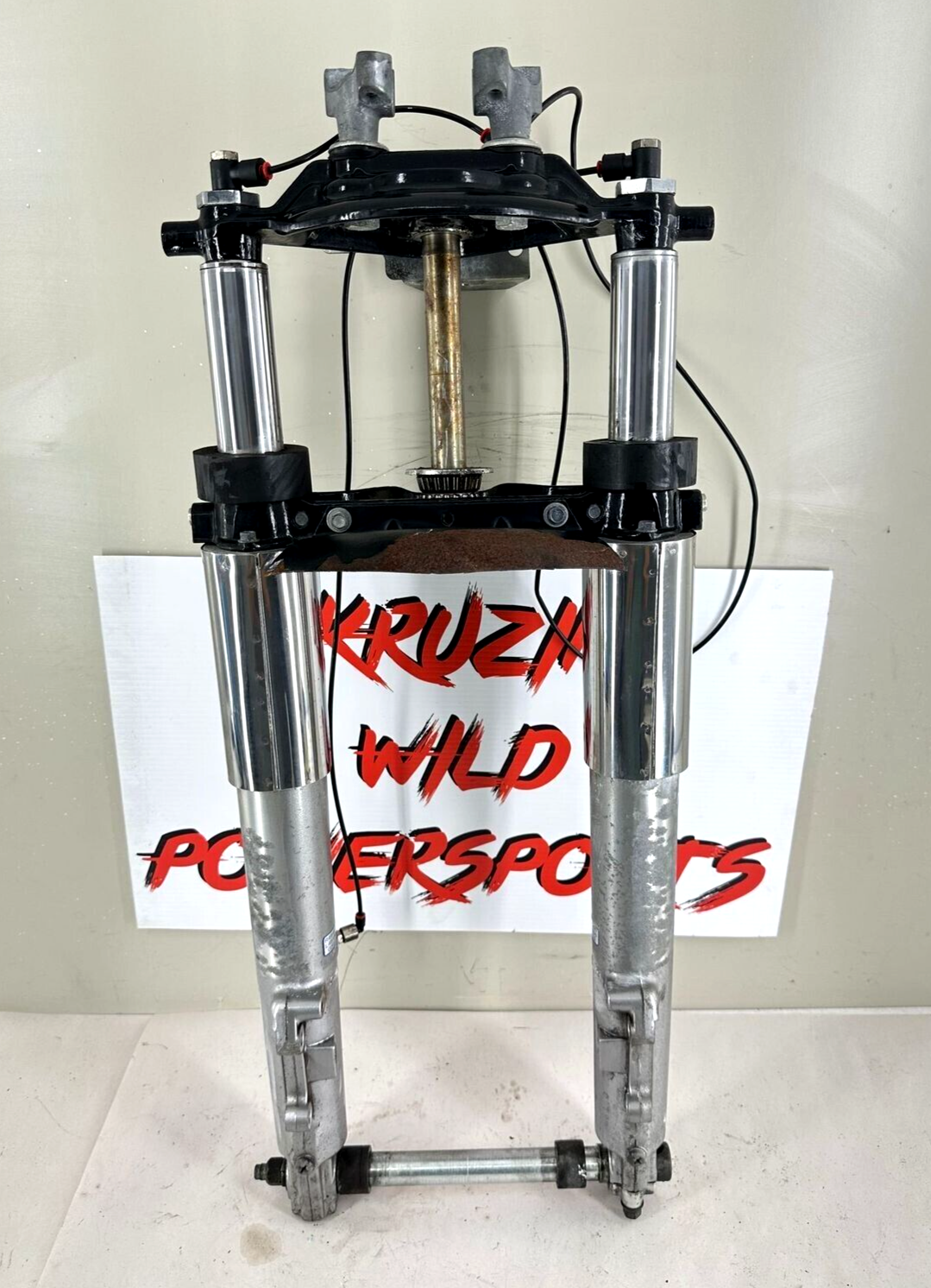 2000 HARLEY FLH ELECTRA GLIDE Air Ride Forks Triple Clamps