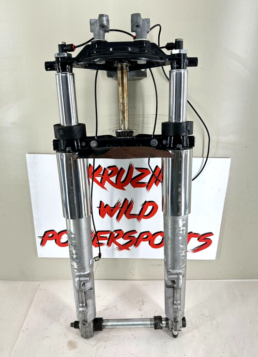 2000 HARLEY FLH ELECTRA GLIDE Air Ride Forks Triple Clamps