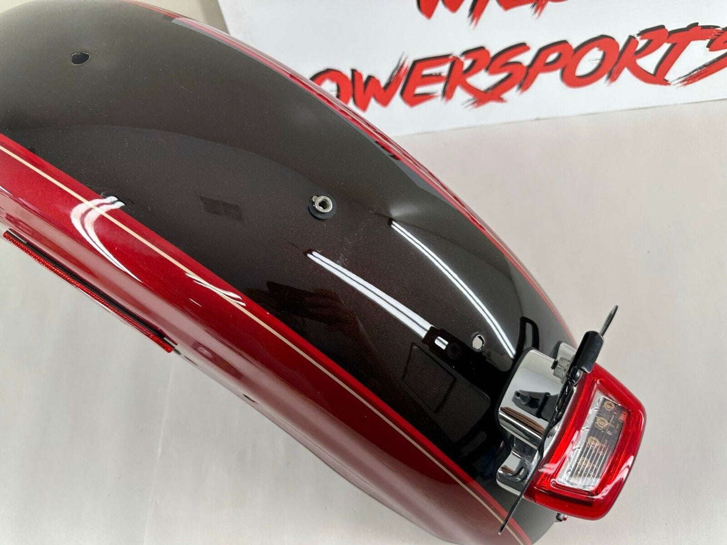2012 HARLEY SPORTSTER CUSTOM Rear Fender With Brake Light 4K Miles