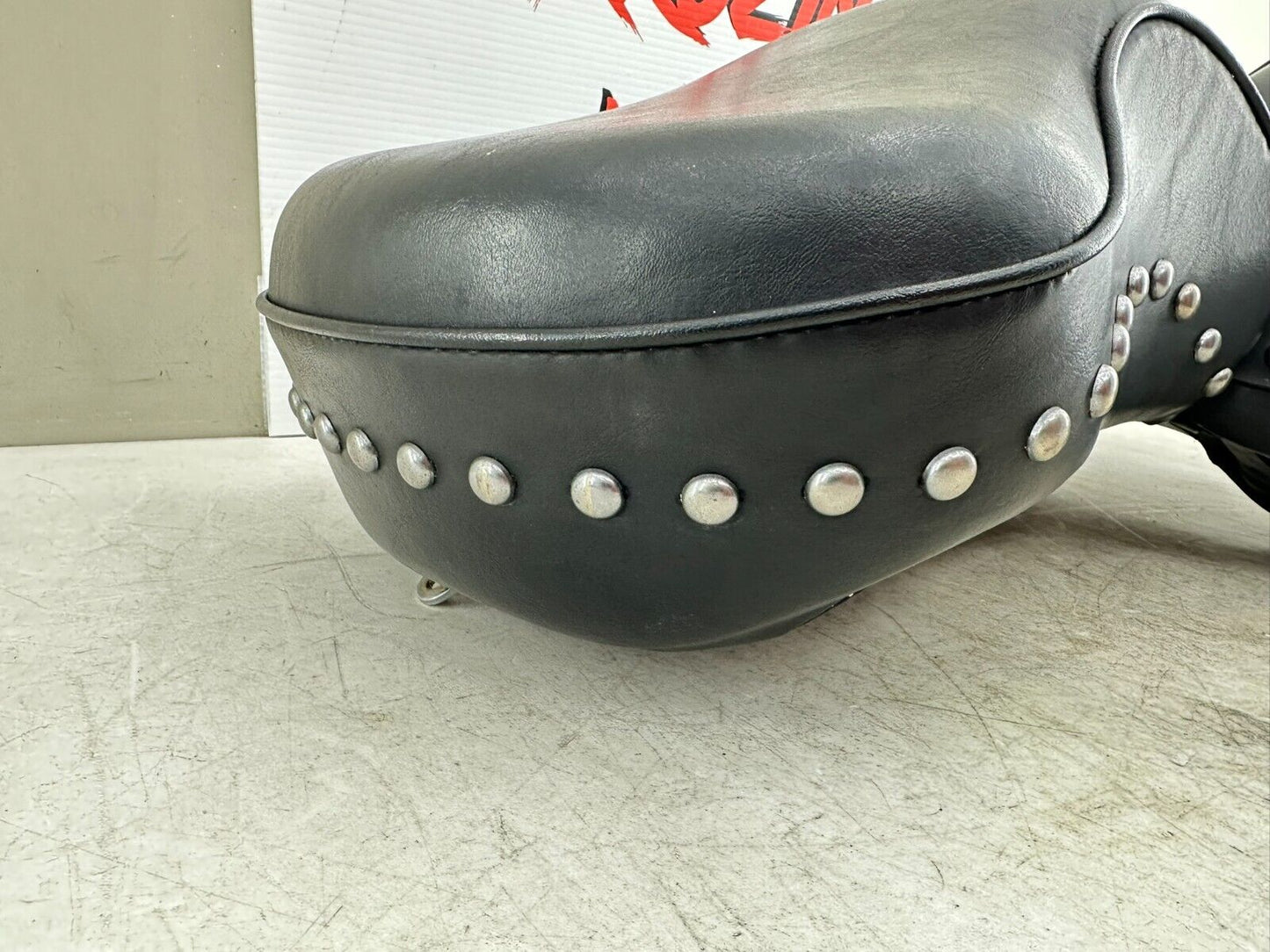 1995 HARLEY SOFTAIL Driver Passenger Seat Saddle 2 Up Studded