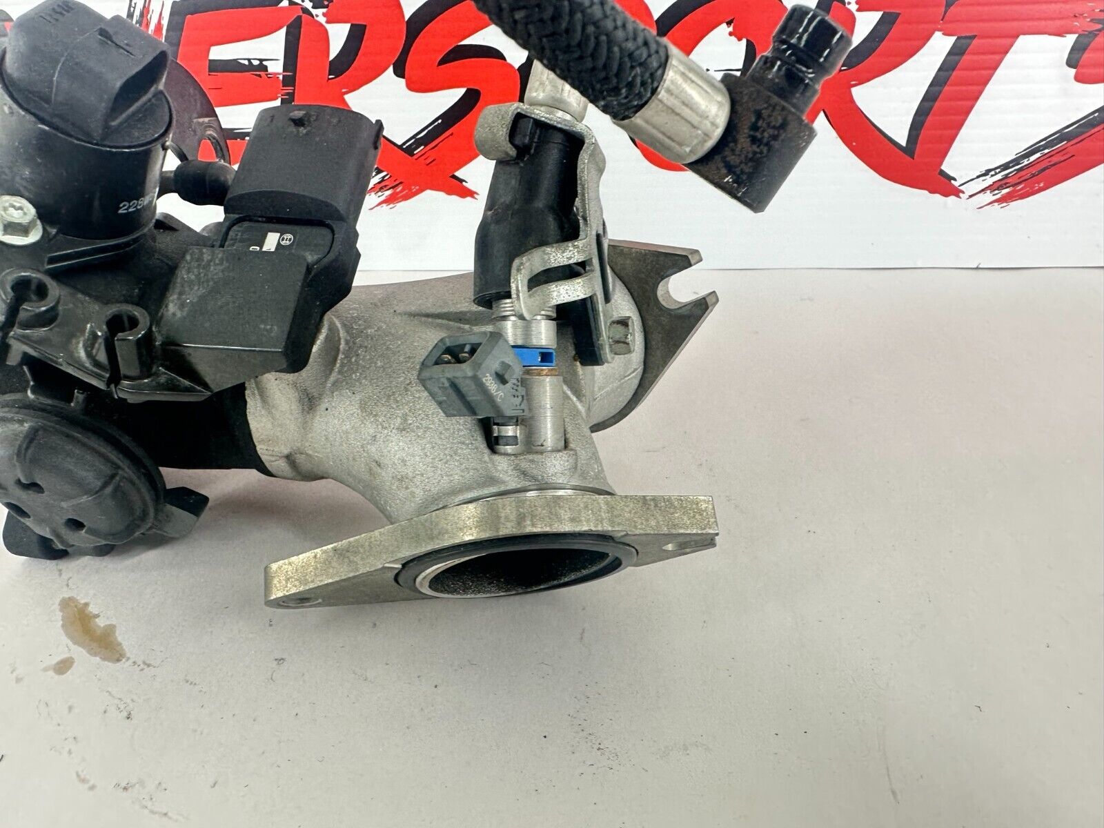 2012 HARLEY SPORTSTER CUSTOM THROTTLE BODY INTAKE MANIFOLD INJECTORS 4K MILES