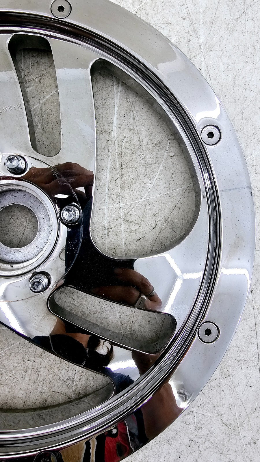 1988 HARLEY SOFTAIL Rear Drive Pulley 70 Tooth Chrome