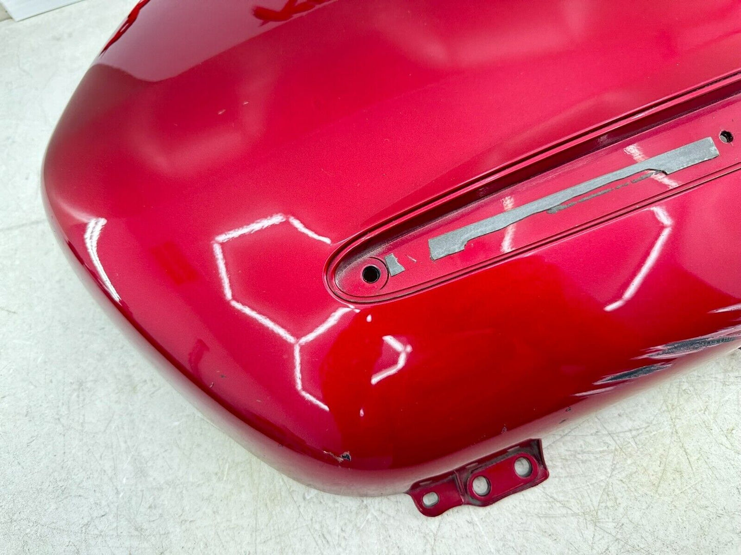 2004 Honda Goldwing GL1800 Red Left Outer Saddlebag Lid Cover Case