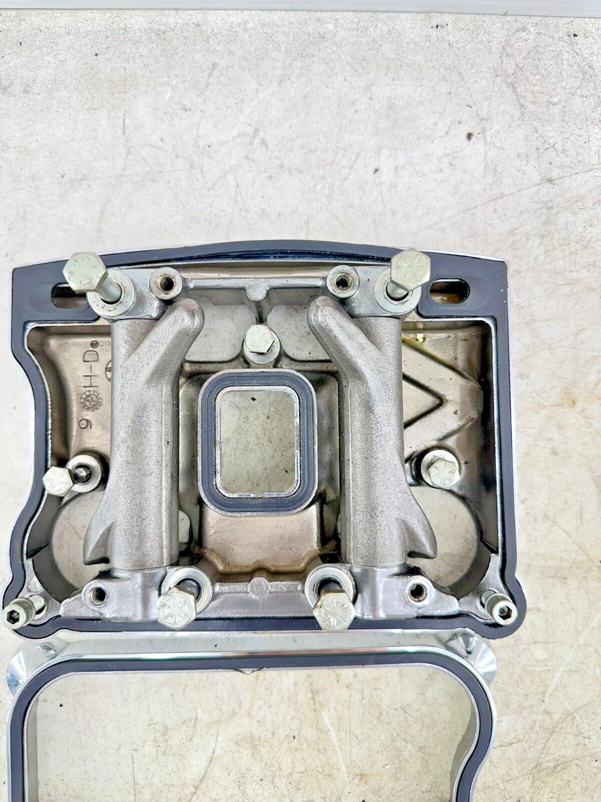 1997 HARLEY DYNA OEM HD Rocker Boxes + Valve Cover Case 17507-92A