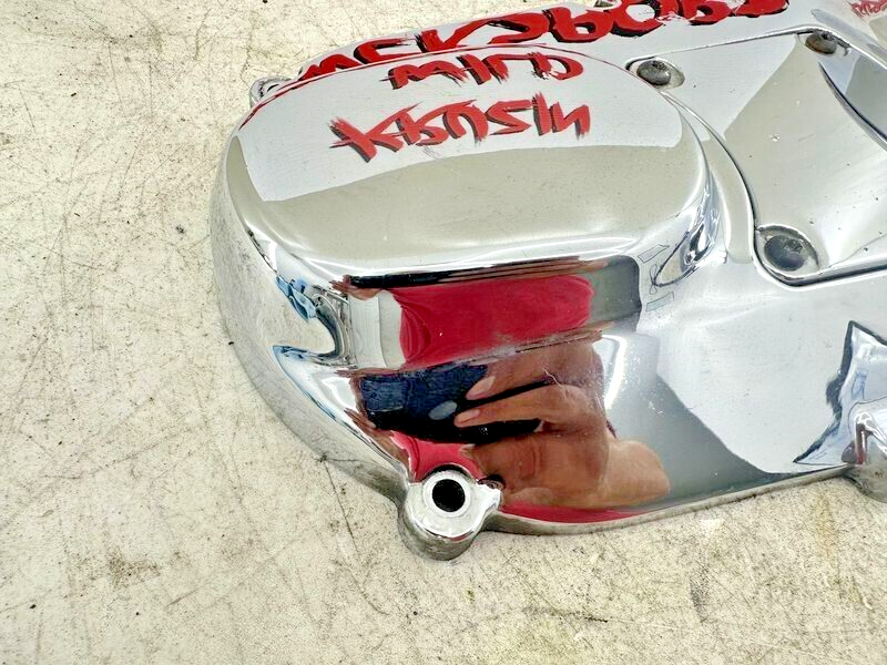 1999 HARLEY FLH ELECTRA GLIDE Chrome Outer Primary Clutch Cover Case Housing