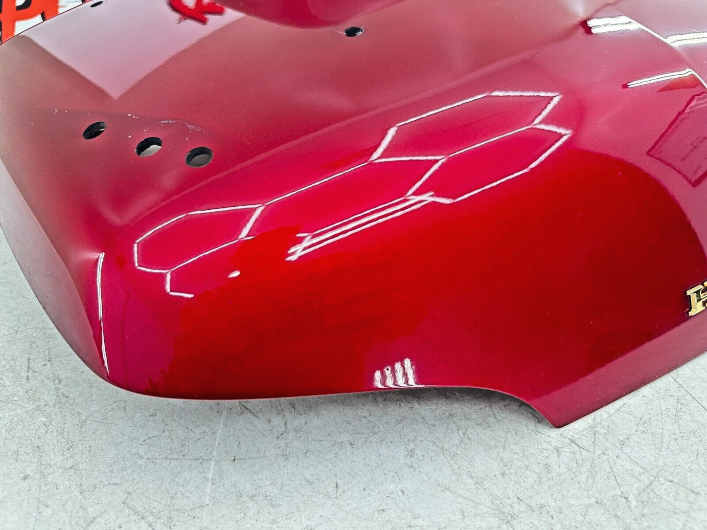 2004 Honda Goldwing GL1800 Rear Upper Top Trunk Lid Cover Fairing Red