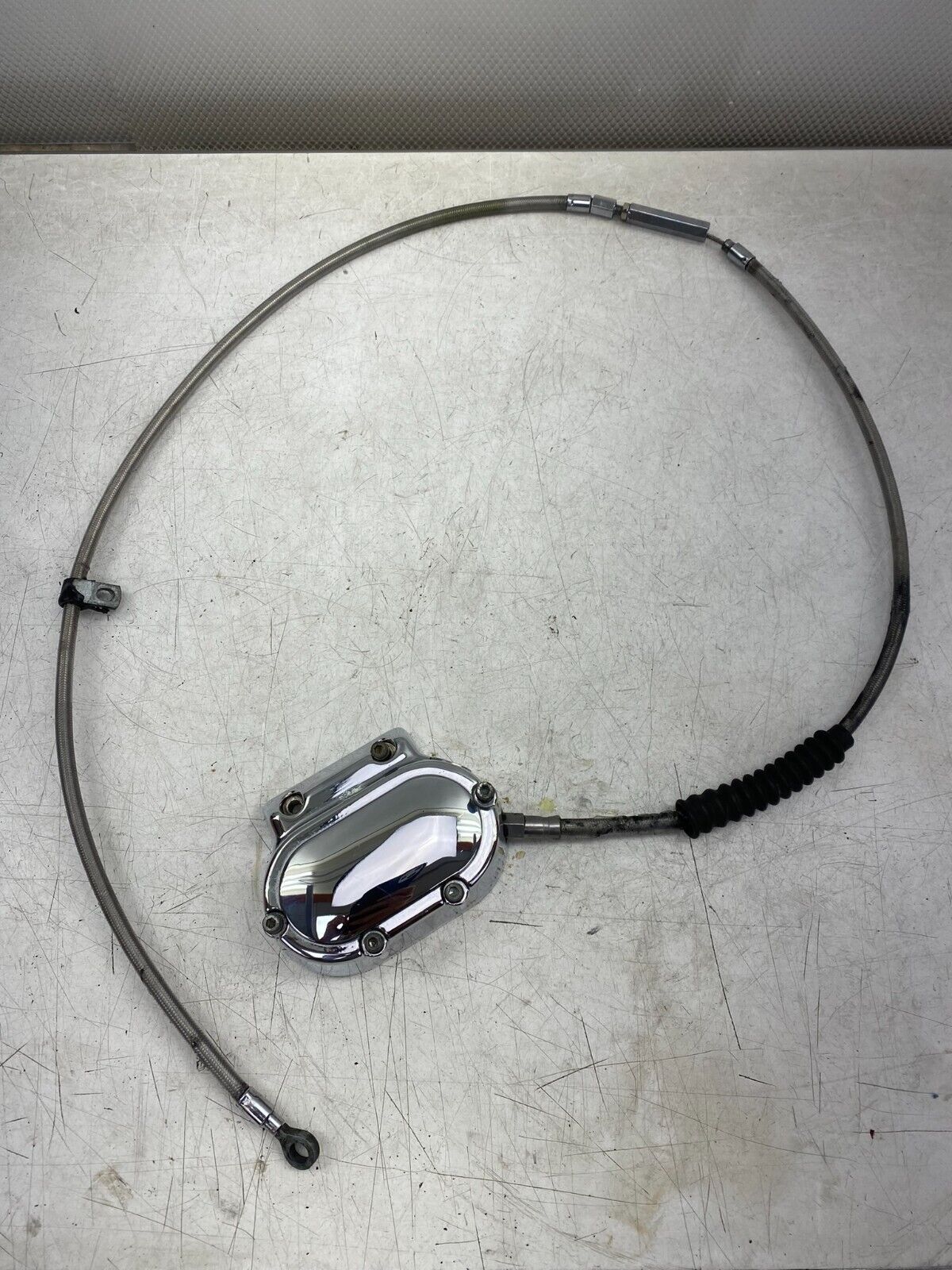 2000 HARLEY DAVIDSON FLH ROADKING TRANSMISSION GEARBOX CLUTCH CABLE COVER