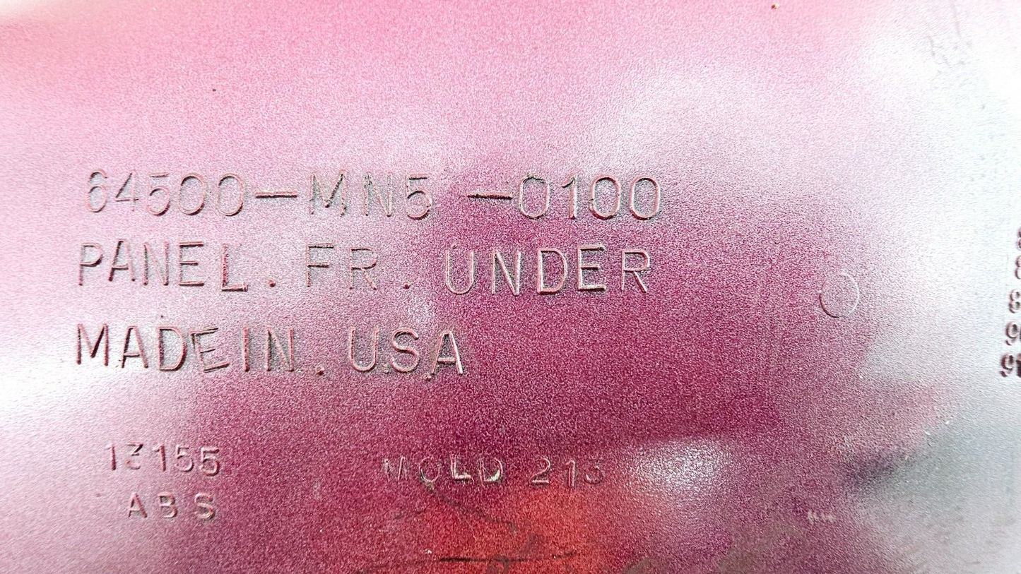 1993 HONDA GOLDWING GL1500 Lower Radiator Front Wheel Center Fairing Cowl Panel