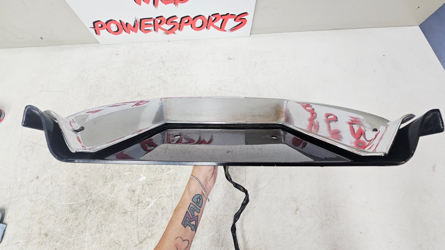 1995 HONDA GOLDWING GL1500 Lower Rear Fender Guard License Plate Holder w/ Light