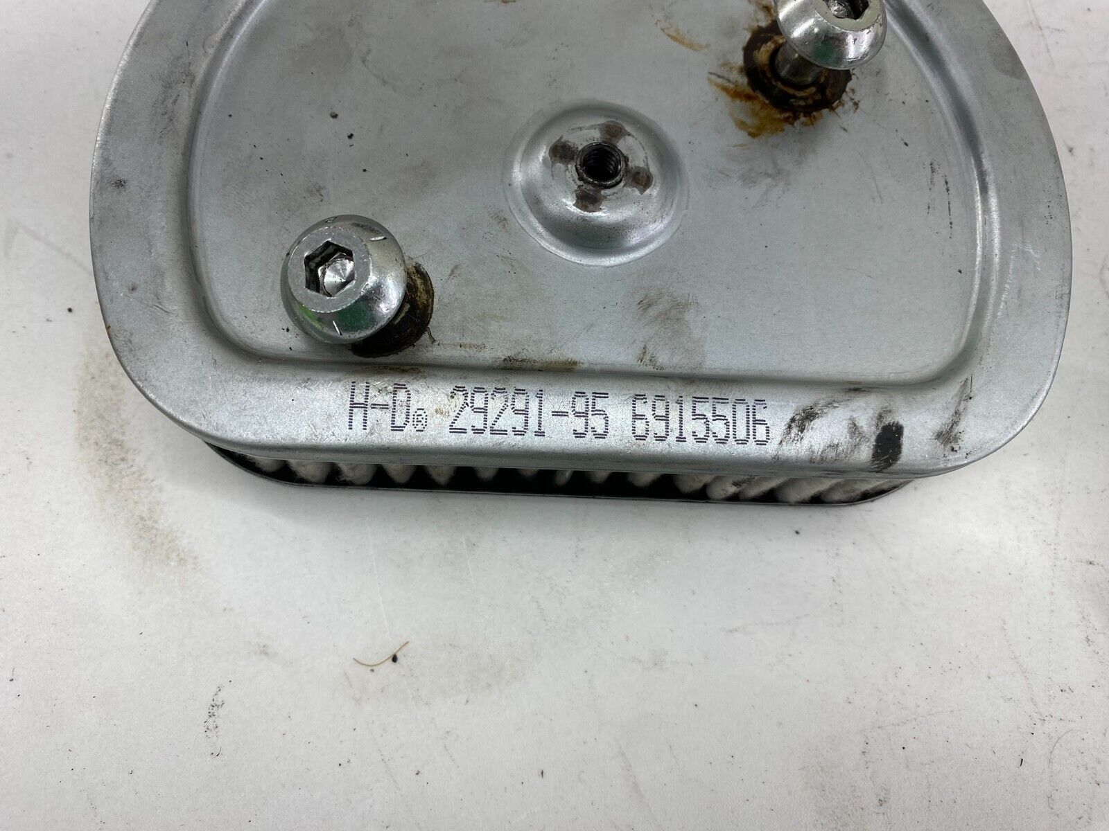 1995 HARLEY ELECTRA GLIDE Chrome Air Filter Housing Backing Plate Hardware