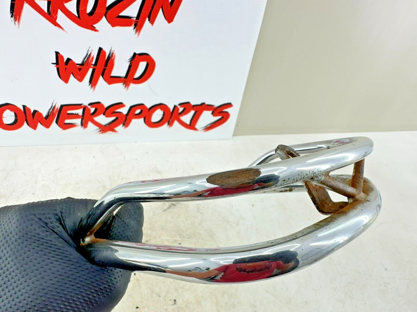 1995 HARLEY SOFTAIL Chrome Front Fender Trim Bumper Guard