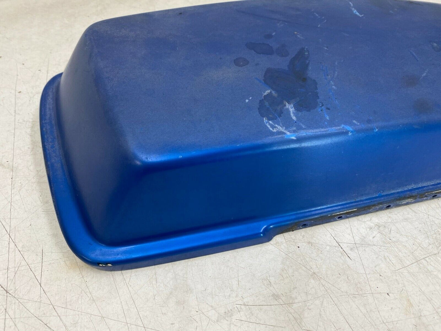 2002 HARLEY DAVIDSON FLH Road Glide CVO Left Saddle Bag Lid OEM HD Blue