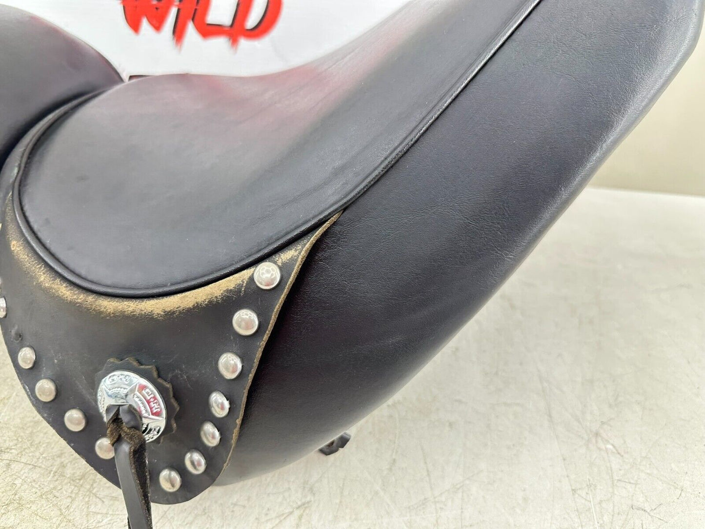 1995 HARLEY SOFTAIL Driver Passenger Seat Saddle 2 Up Studded