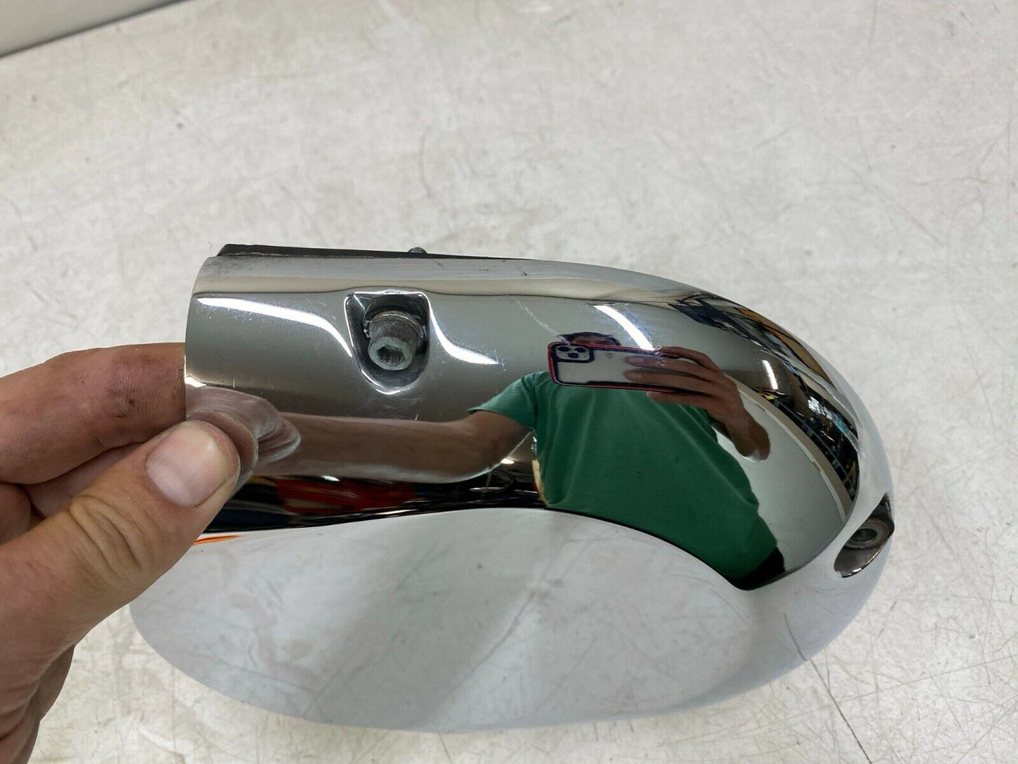 2005 Victory Touring Cruiser Chrome Engine Belt Gear Cover Guard