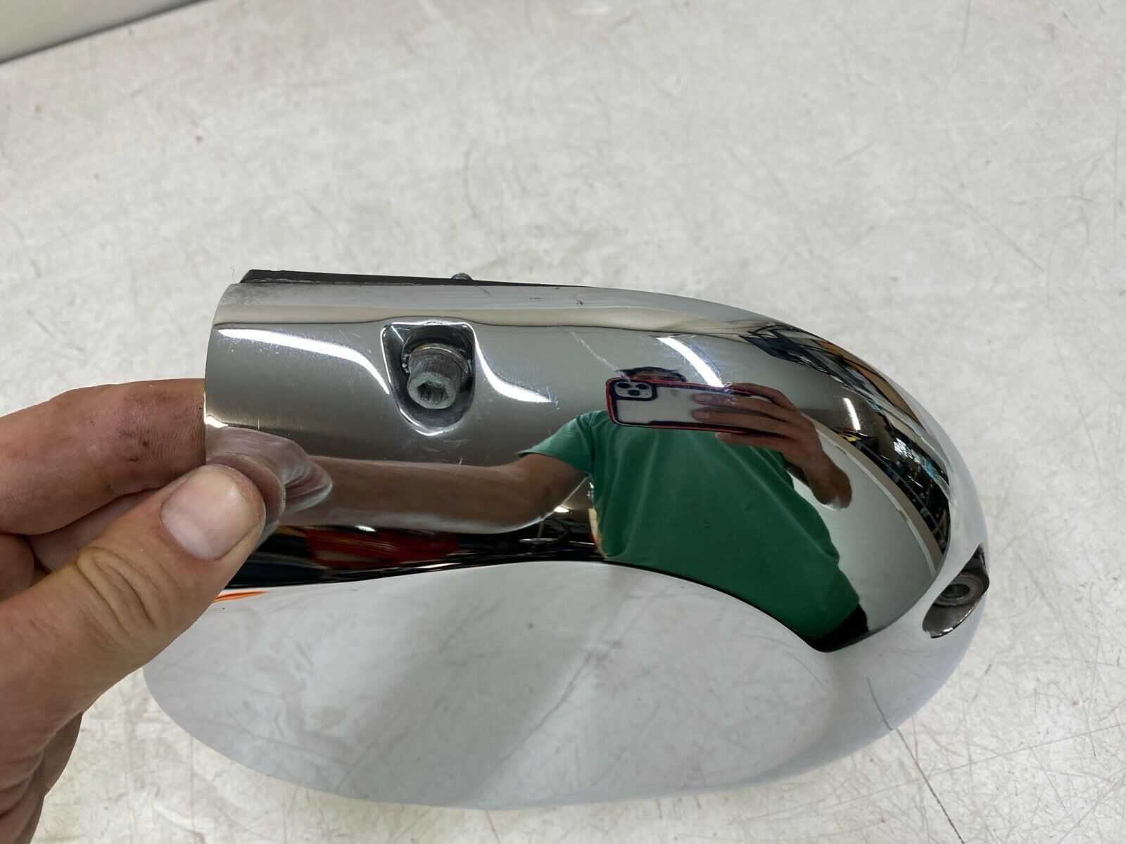 2005 Victory Touring Cruiser Chrome Engine Belt Gear Cover Guard