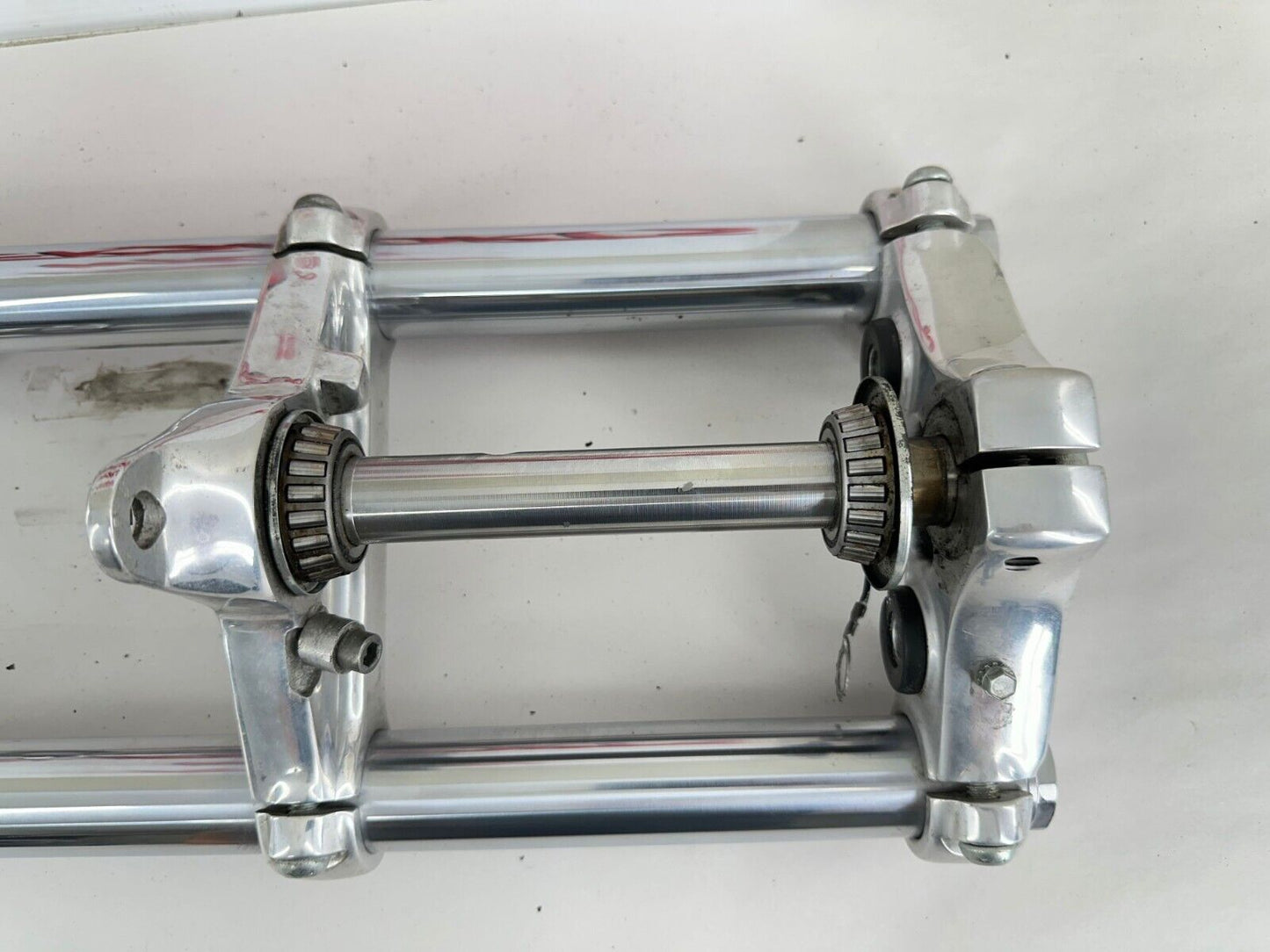 2003 Harley Davidson Sportster Forks Triple Clamp Narrow Glide Front End w/ Axle