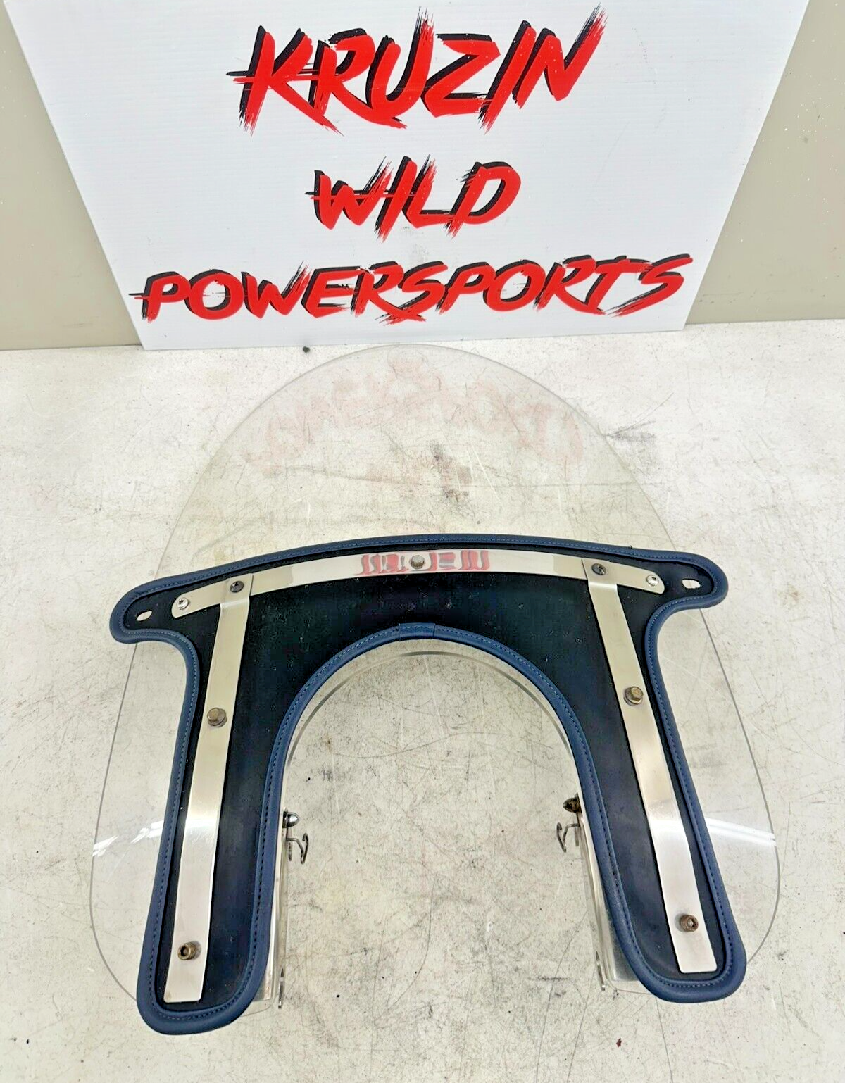 2001 HARLEY SOFTAIL FLSTS Heritage Springer Quick Release Windshield