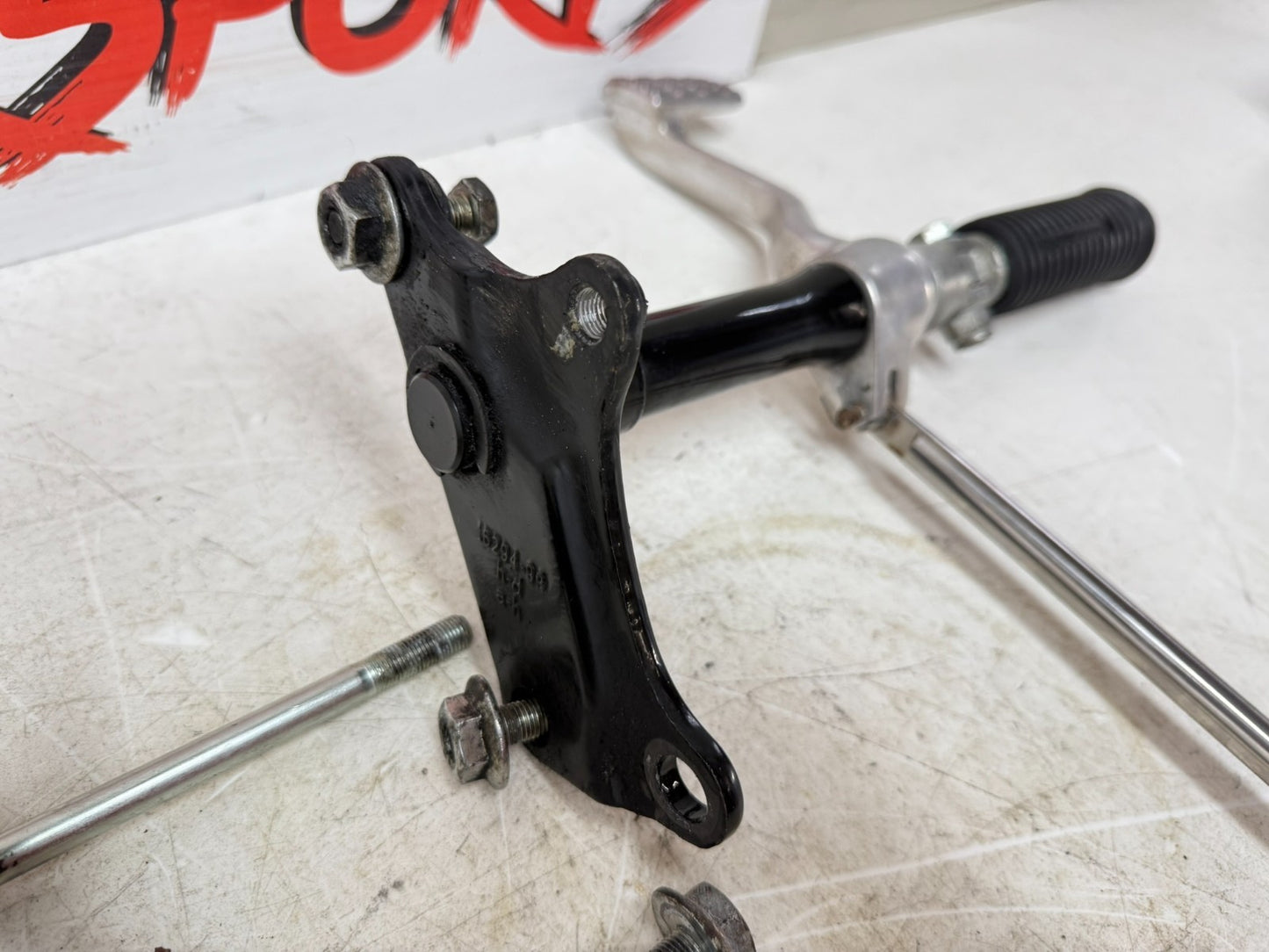 2003 Harley Davidson Sportster Forward Controls Footpegs Shift Linkage Lever OEM