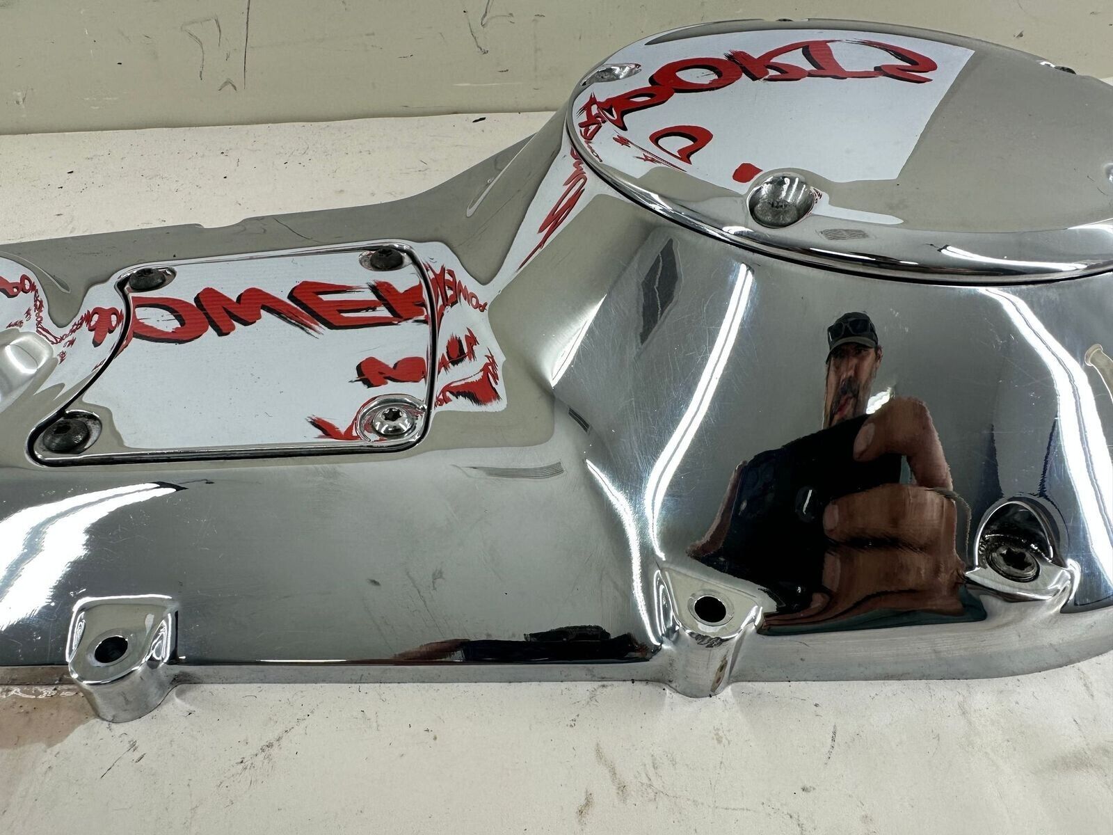 2000 HARLEY FLH ELECTRA GLIDE Chrome Outer Primary Clutch Cover